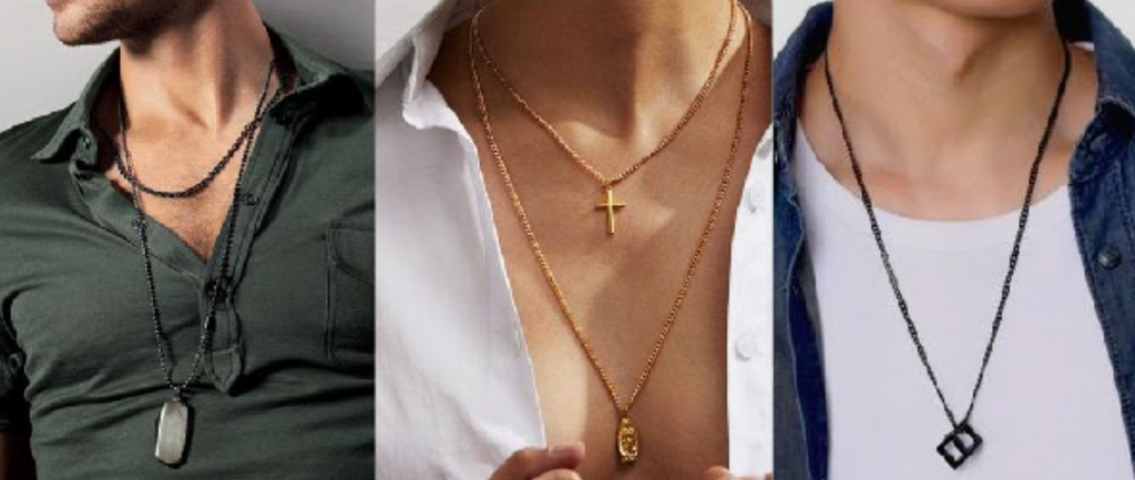 Can man chains be worn with a pendant?